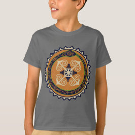 Devine Fire Wheel mit Ouroboros Snake Voodoo T-Shirt