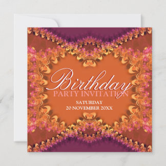 Devine Lace Frills Geburtstagsparty Einladungen