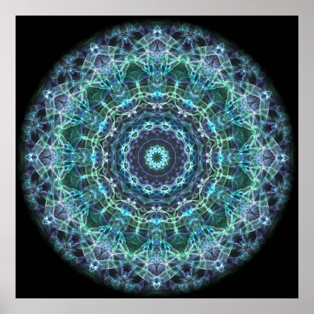 Devine Mandala Poster (Vorne)