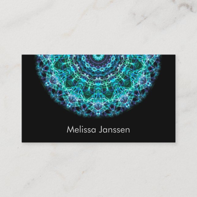 Devine Mandala Visitenkarte (Vorderseite)