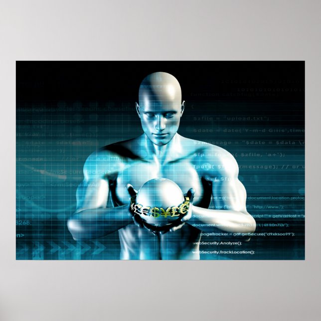 Devisenhandel an der Devisenbörse Poster (Vorne)