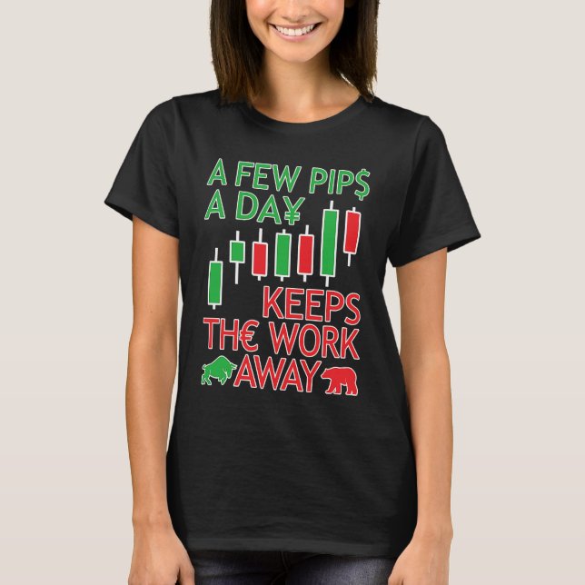 Devisenhandel und Devisenhandel: T-Shirt (Vorderseite)