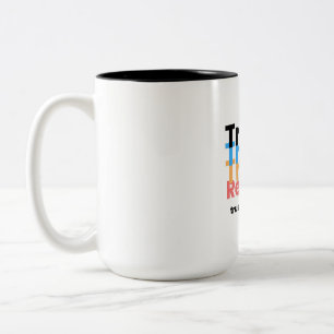 Devisenhandel Zweifarbige Tasse