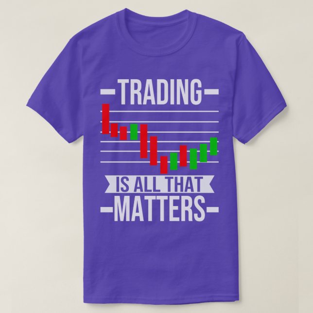 Devisenhändler Börsentaktkartons Börsenhändler T-Shirt (Design vorne)