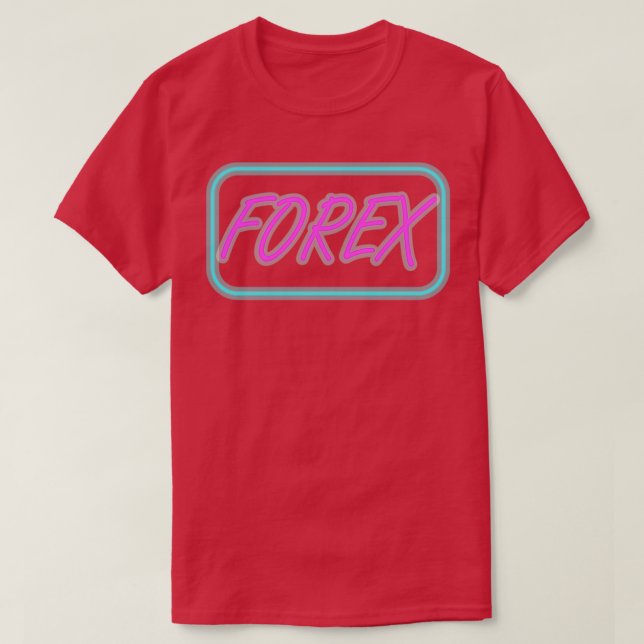 Devisenhändler für Börsenhändler neon T-Shirt (Design vorne)