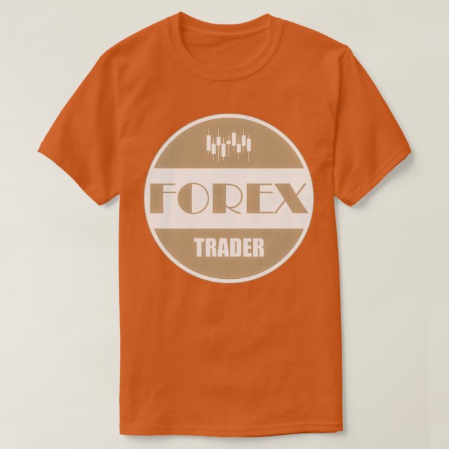 Devisenhändler rund um das Abzeichen T-Shirt (Design vorne)