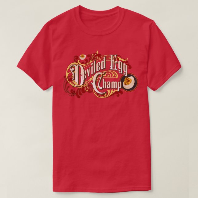 Deviviviers Champion Funny Erntedank Dinner T-Shirt (Design vorne)