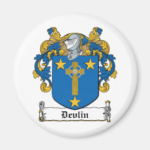 Devlin Familienwappen Magnet