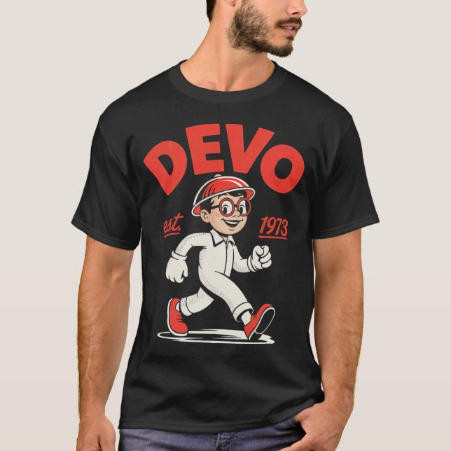 Devo ist 1973 T-Shirt (Vorderseite)