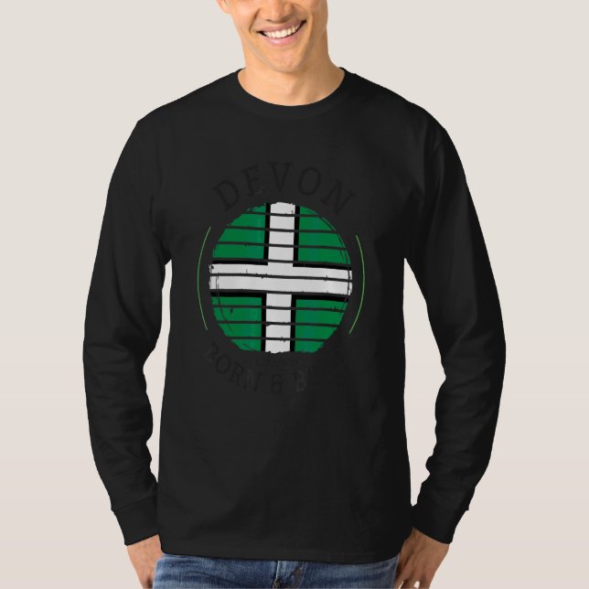 Devon-Flaggenidee für Kinder und Grafschaft Devon  T-Shirt (Vorderseite)