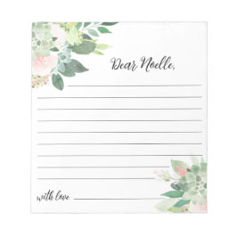 DEVON Greenery Time Capsule Star Baby Shower Notizblock