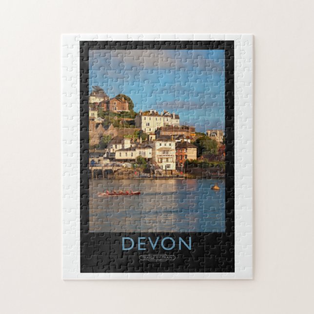Devon Railway Poster Puzzle (Vertikal)