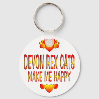 Devon Rex Cat Schlüsselanhänger
