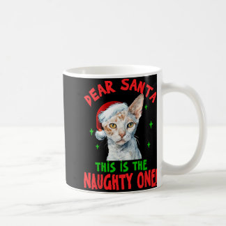 Devon Rex Cat Weihnachten lieben Santa Dies ist de Kaffeetasse