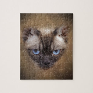 Devon Rex Katzengesicht Puzzle
