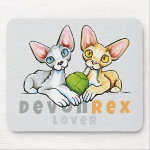 Devon Rex Lover Mousepad