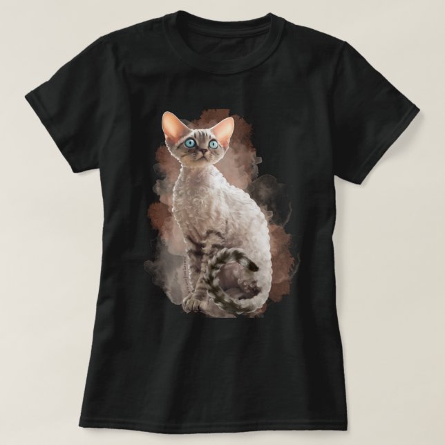 Devon Rex Sofi T-Shirt (Design vorne)