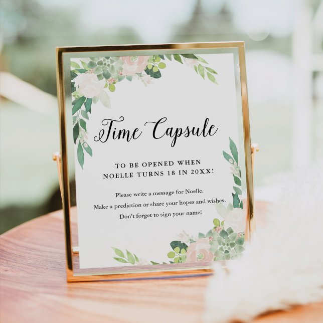 DEVON Time Capsule Baby Shooting Sign Poster (Von Creator hochgeladen)