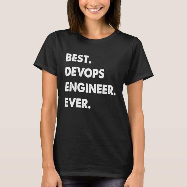Devops Engineer Professional Best Devops Engineer  T-Shirt (Vorderseite)