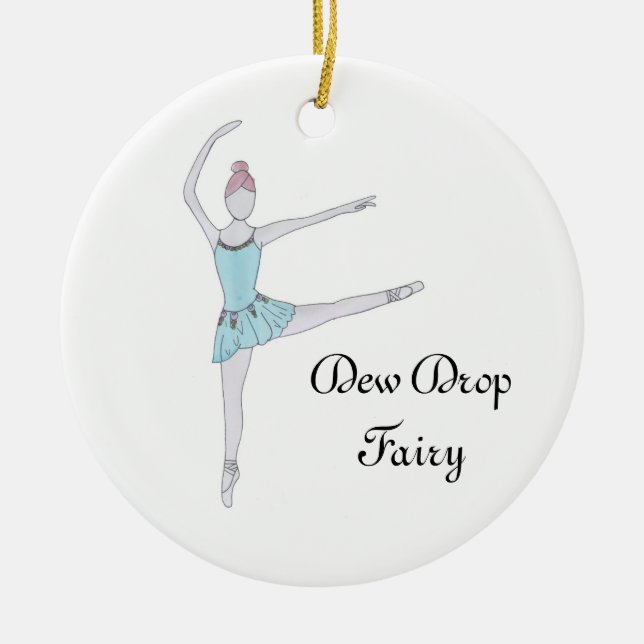 Dew Drop Fairy Keepake Nutcracker Ornament (Vorne)