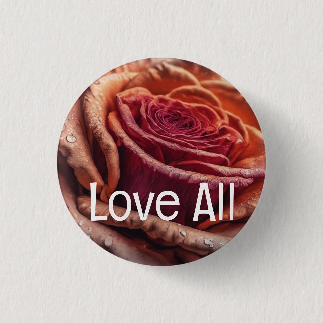 Dew-Kissed Beauty Button (Vorderseite)