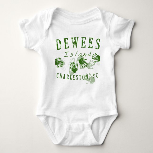 Dewees Insel-Baby-Strampler einer Z Baby Strampler (Vorderseite)
