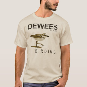 Dewees Insel-Vogelbeobachtung-T - Shirt