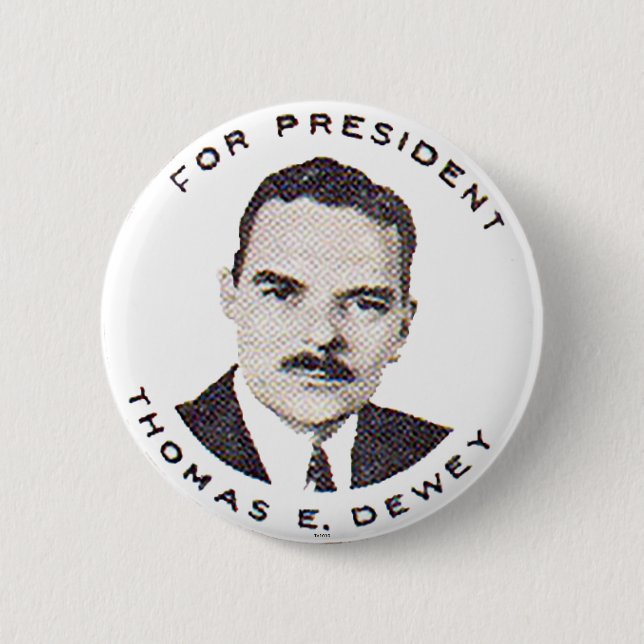 Dewey - Knopf Button (Vorderseite)