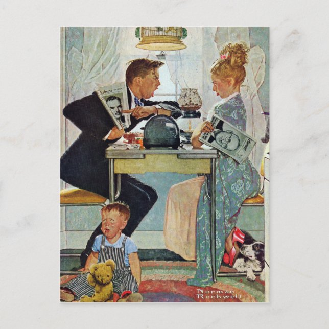 Dewey / Truman Postkarte (Vorderseite)