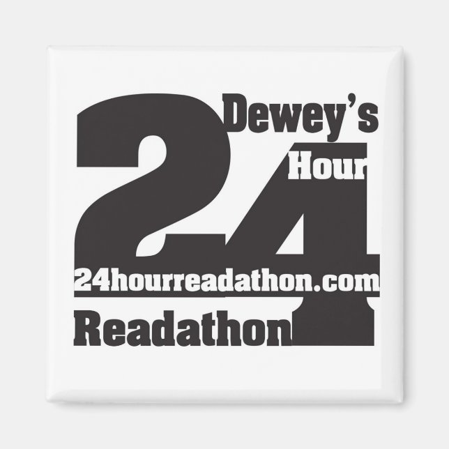 Dewey's 24 Stunden Readathon Magnet (Vorne)
