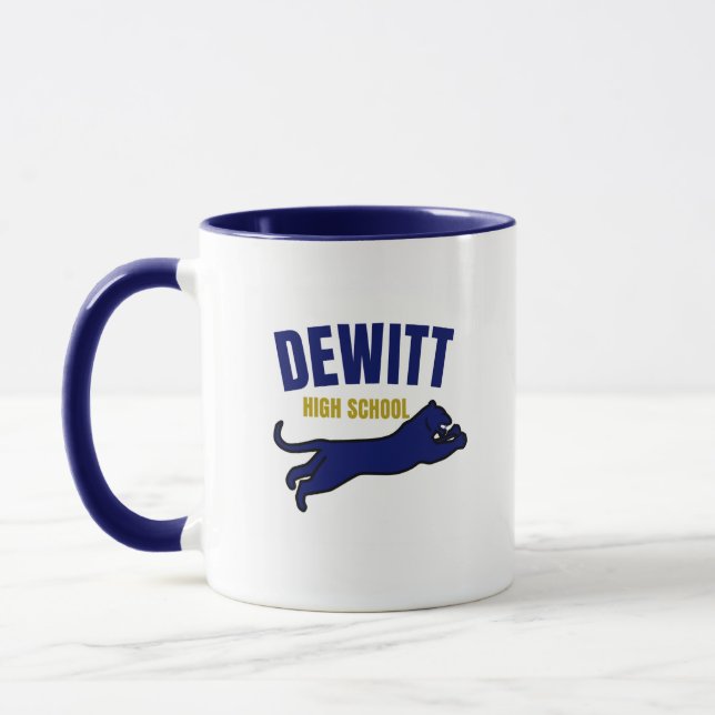 DeWitt High Schcool Michigan-Tasse Tasse (Links)