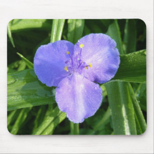 Dewy Trillium Spring Wildblume Mousepad