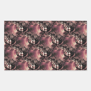 Dex Rechteckiger Aufkleber