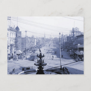 Dexter Avenue and Hauptstadt, Montgomery AL Postkarte