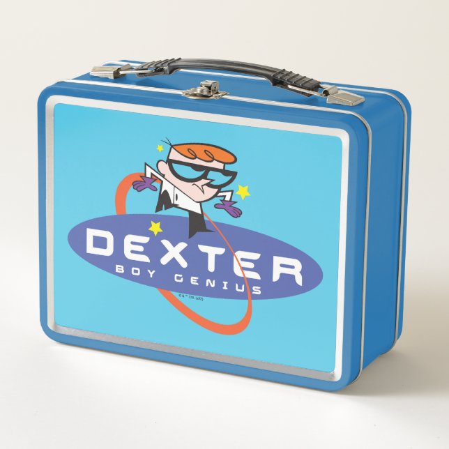 Dexter "Boy Genius" Metall Brotdose (Vorderseite)