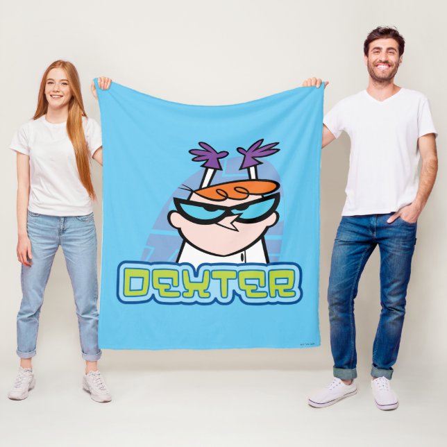 Dexter Character Name Graphic Fleecedecke (Beispiel)