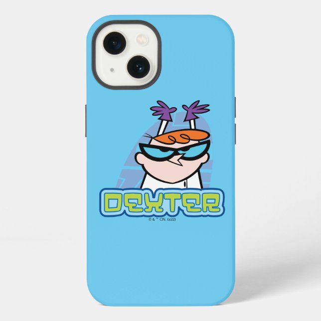 Dexter Character Name Graphic iPhone Hülle (Rückseite)