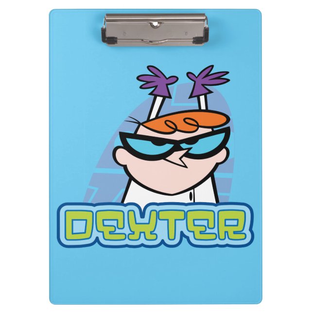 Dexter Character Name Graphic Klemmbrett (Vorderseite)