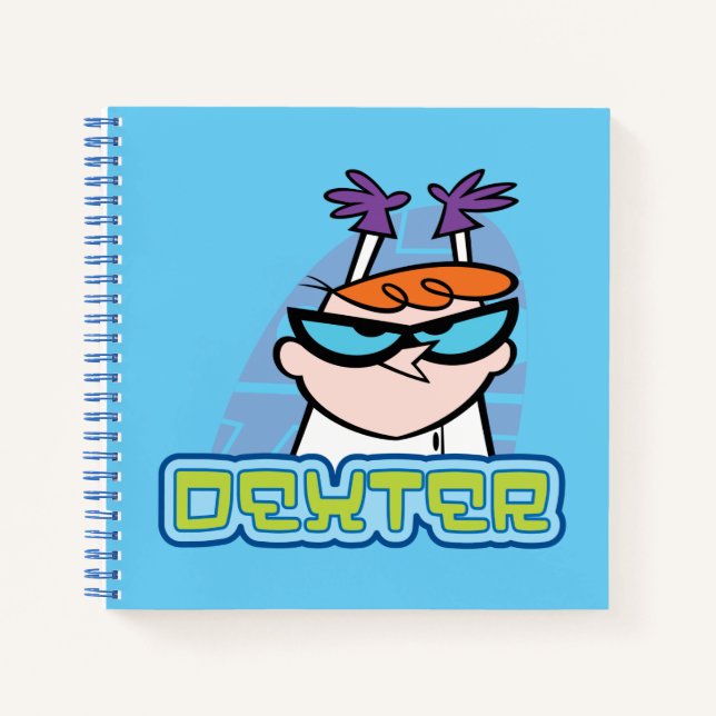 Dexter Character Name Graphic Notizbuch (Vorderseite)