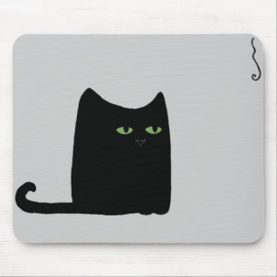 Dexter die fette schwarze Katze Mousepad