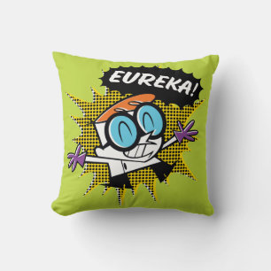 Dexter "Eureka!" Halftone Callot Graphic Kissen