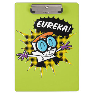 Dexter "Eureka!" Halftone Callot Graphic Klemmbrett