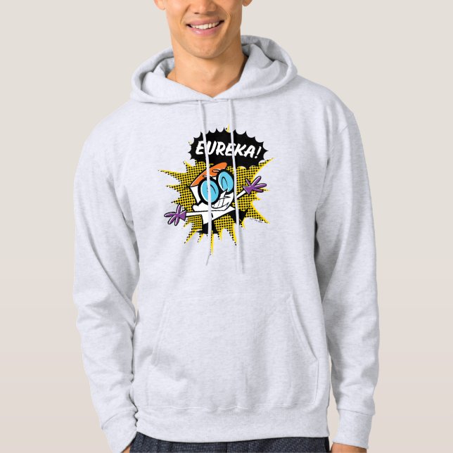 Dexter "Eureka!" Halftone Callout Graphic Hoodie (Vorderseite)