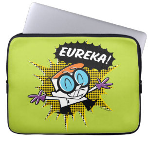 Dexter "Eureka!" Halftone Callout Graphic Laptopschutzhülle