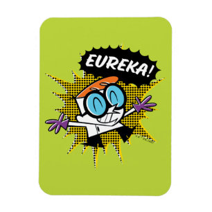 Dexter "Eureka!" Halftone Callout Graphic Magnet