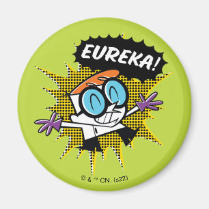 Dexter "Eureka!" Halftone Callout Graphic Magnet