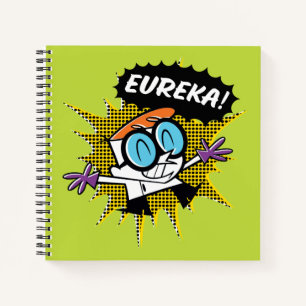 Dexter "Eureka!" Halftone Callout Graphic Notizbuch