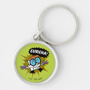 Dexter "Eureka!" Halftone Callout Graphic Schlüsselanhänger
