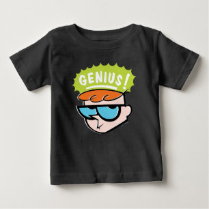 Dexter "Genius" Callout Graphic Baby T-shirt
