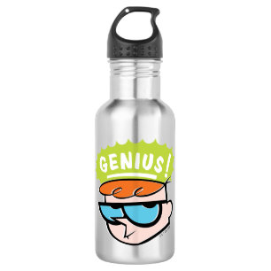 Dexter "Genius" Callout Graphic Edelstahlflasche